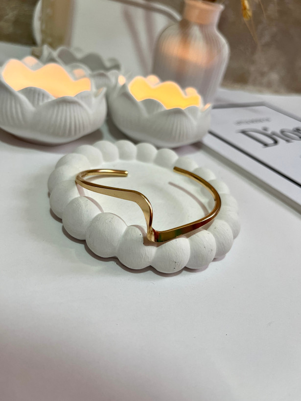 بنگل آبکاری طلایی پیچی